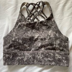 Lululemon Free to be High Neck Longline Bra